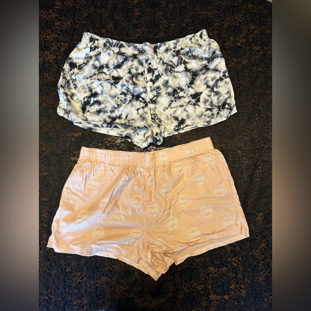 Bundle of 2 Pink by VS shorts size M